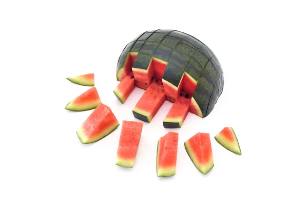 Fresh ripe watermelon — Stock Photo, Image