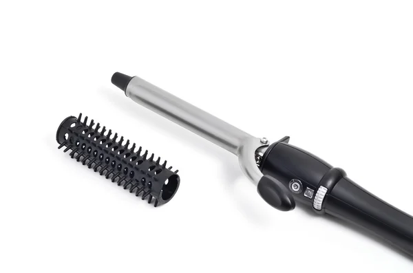 Curling hair fashion equipment isolated on a white — Stock Photo, Image