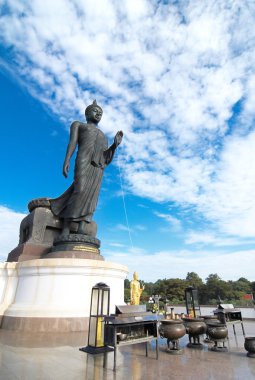 Bakır Budist Budist Park Phutthamonthon bölge, 