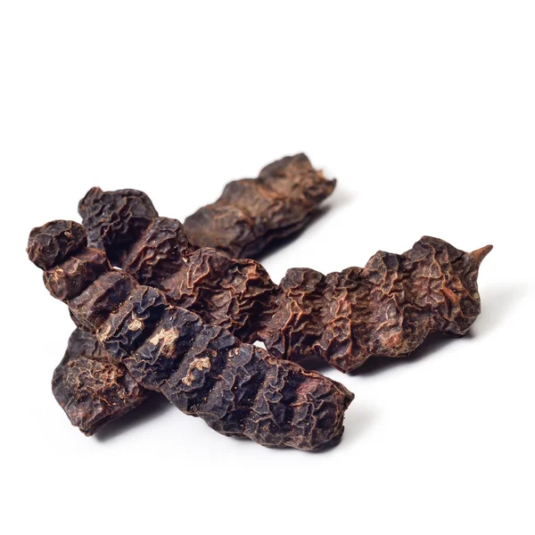 Sabun Bob, Acacia Concinna beyaz arka planda izole edildi