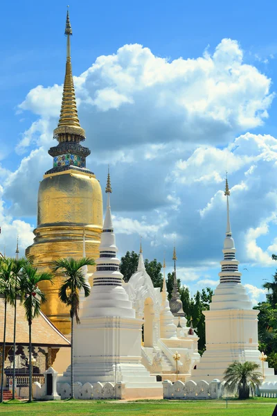 Beautiful temple in Chiangmai Thailand (Wat Suan Dok) — ストック写真