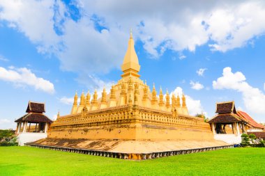 Güzel Vientiane pagoda (Wat Pha ki Luang) Laos