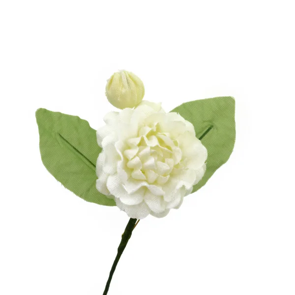 Künstliche Jasminblüten isolieren sich auf weiß — Stockfoto