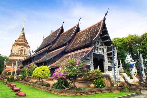 タイ (ワット落馬 mo 李) チェンマイ タイの美しい寺院 — ストック写真