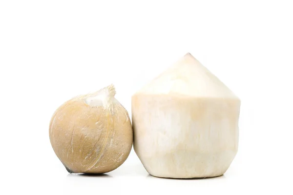 Fresh Coconut isolate on white background (Fruit) — Stock Photo, Image