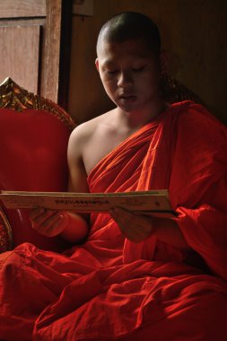 Chiangmai, Tayland - 1 Ekim 2015: Her gün erkenden mo
