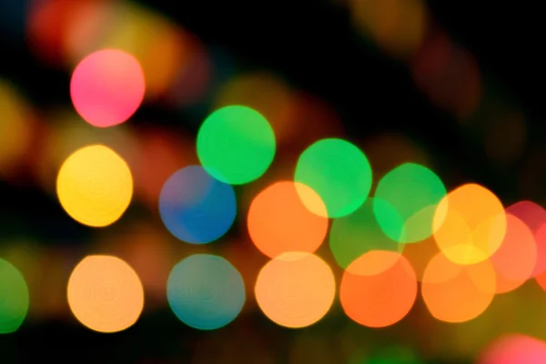 Yeni yıl yansıtmak bokeh arka plan doku olarak aydınlatma — Stok fotoğraf
