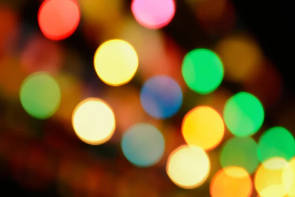 New year reflect bokeh of lighting as background texture — Stock Photo, Image