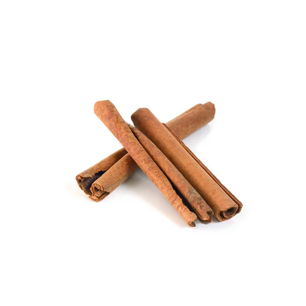 Beautiful Cinnamon sticks isolated on white background — Stock Photo, Image