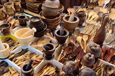 Ürün--dan Hindistan cevizi kabuğu oyma