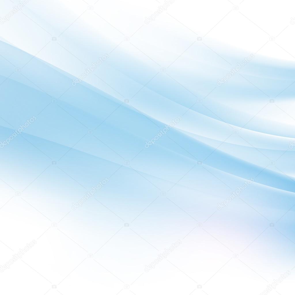 Abstract curve blue flow background and space, Vector illustration