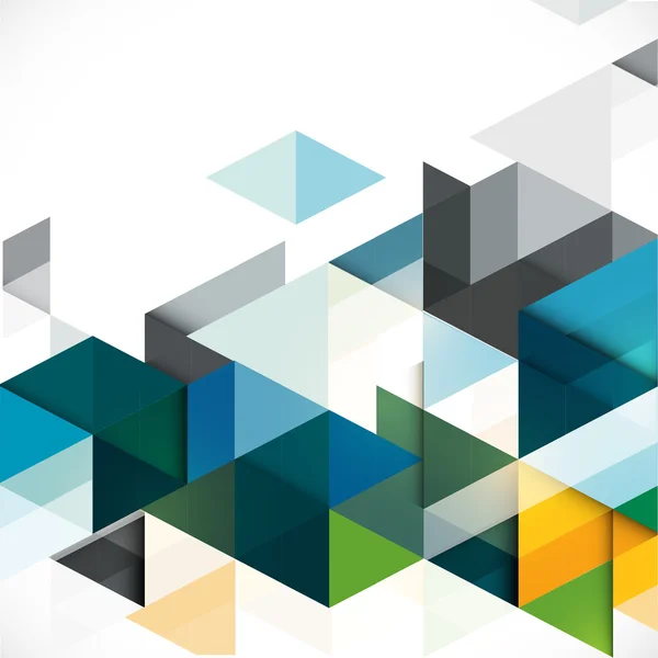 Streszczenie kolorowe geometryczne nowoczesny szablon dla firmy lub technologii prezentacji, ilustracji wektorowych — Wektor stockowy