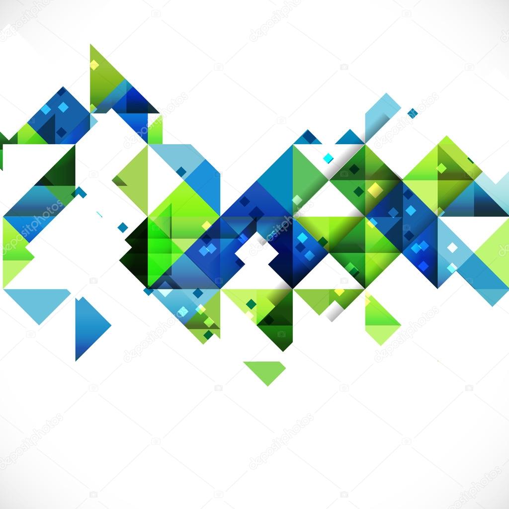Abstract geometric modern background for Business or tech presentation, vector illustration