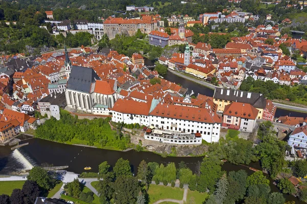 Cesky Krumlov Czechy Południowe Czechy Wpisane Listę Światowego Dziedzictwa Unesco — Zdjęcie stockowe