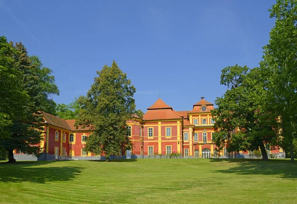 Schloss Cimelice Eine Barocke Adelsresidenz Gleichnamigen Dorf Bezirk Pisek Südböhmen — Stockfoto