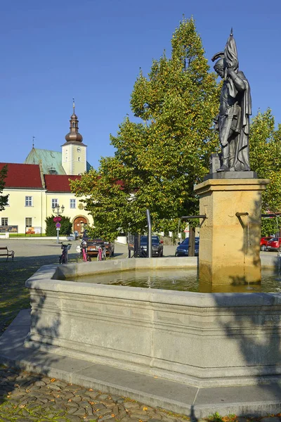 Chateau Frydek Frydek Mistek Város Morvaország Cseh Köztársaság Európa — Stock Fotó