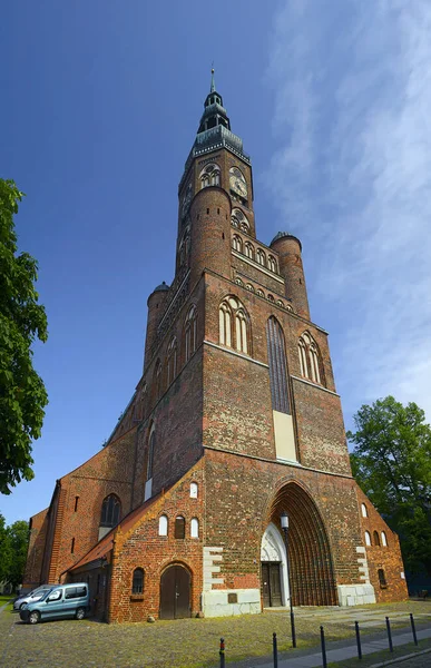 Άγιος Νικόλαος Greifswald Αφιερωμένο Στον Άγιο Νικόλαο Προστάτη Των Ναυτικών — Φωτογραφία Αρχείου