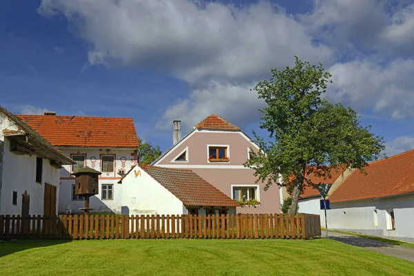 Holasovice Historisches Dorfreservat Ist Ein Außergewöhnlich Vollständiges Und Gut Erhaltenes — Stockfoto