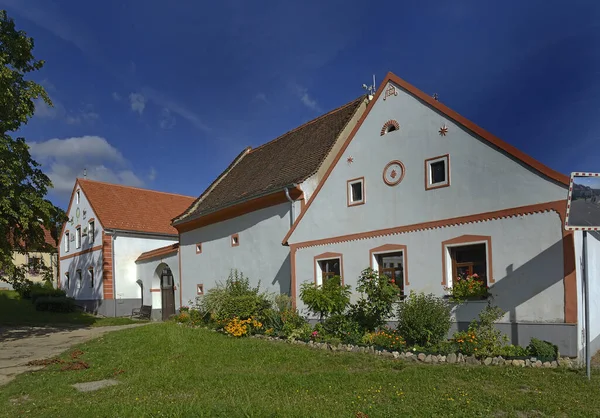Holasovice Historical Village Reservation Ejemplo Excepcionalmente Completo Bien Conservado Tradicional — Foto de Stock