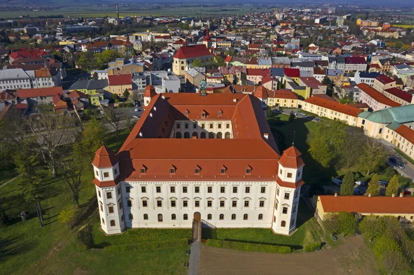 Zamek Holesov Chateau Holesov Należy Najważniejszych Dokumentów Wczesnobarokowej Architektury Republice — Zdjęcie stockowe