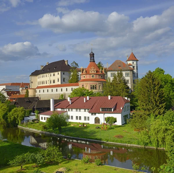 Zamek Pałac Jindrichuv Hradec Republika Czeska — Zdjęcie stockowe