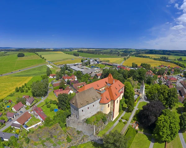 Schloss Kamen Südböhmen Kamen Ist Ursprünglich Eine Gotische Burg Aus — Stockfoto