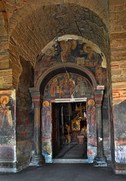 Chiesa Del Monastero Ortodosso Serbo Gracanica Kosovo Patrimonio Dell Umanità — Foto Stock