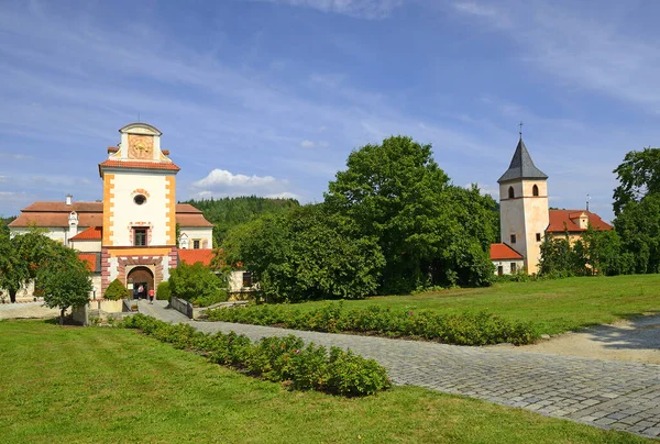 Staatliches Schloss Kratochvile Netolice Südböhmen Tschechien Europa — Stockfoto