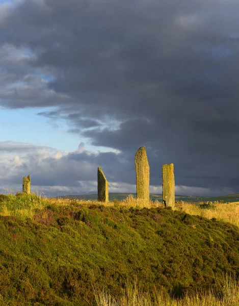 Anel Brodgar Parte Coração Orkney Neolítica Património Mundial Unesco Escócia — Fotografia de Stock