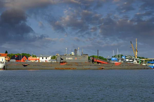 Peenemuende Peenemnde Германия Выведена Эксплуатации Советская Подводная Лодка U461 Сегодня — стоковое фото