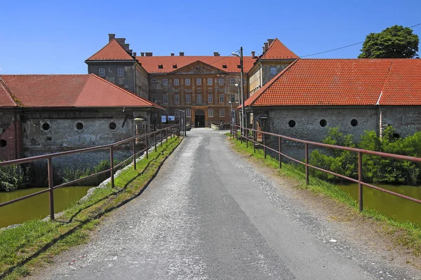 Alte Festung Und Burg Der Kleinen Stadt Holic Der Slowakei — Stockfoto