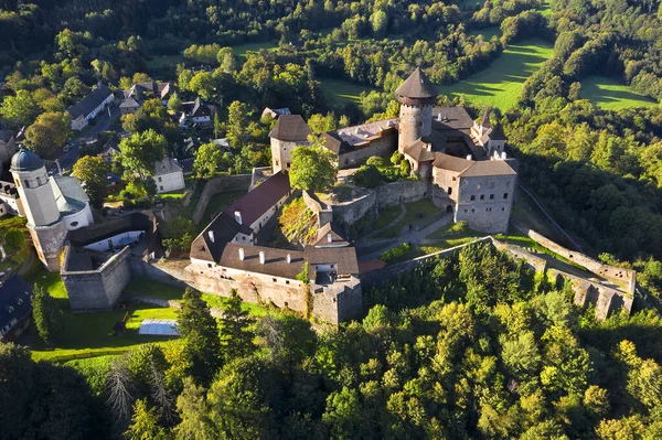 Κάστρο Sovinec Βρίσκεται Στη Μοραβία Στην Τσεχική Δημοκρατία — Φωτογραφία Αρχείου