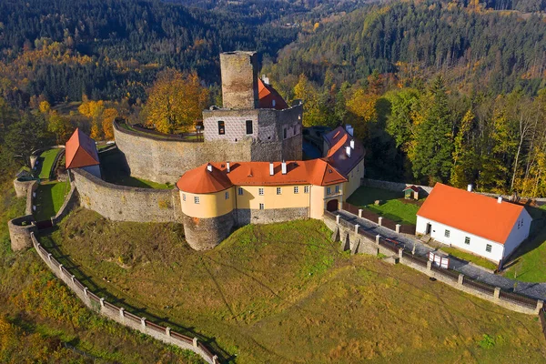 Castelo Svojanov Castelo Foi Fundado Meados Século Xiii Morávia República — Fotografia de Stock