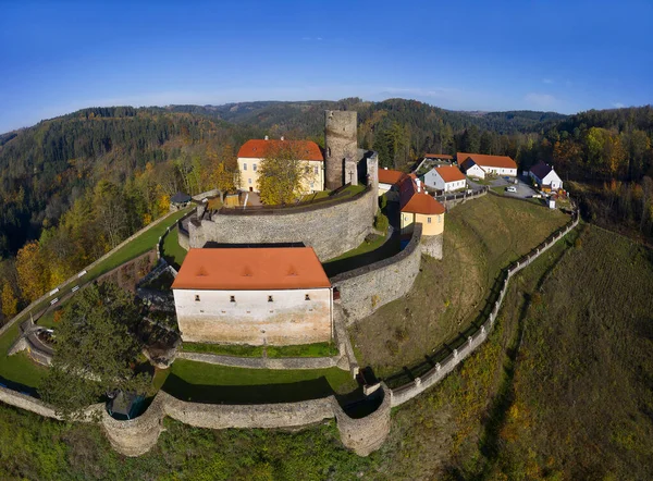 Burg Svojanov Die Burg Wurde Der Mitte Des Jahrhunderts Gegründet — Stockfoto