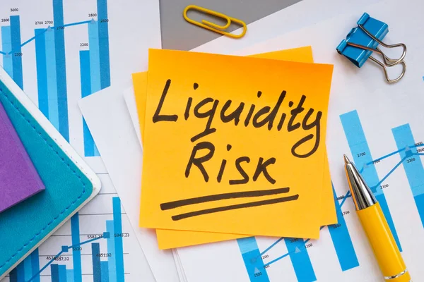 El riesgo de liquidez