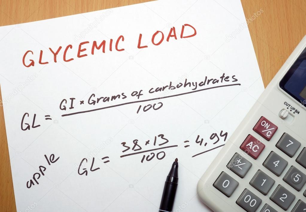 Glycemic load formula Stock Photo by ©designer491 59392873