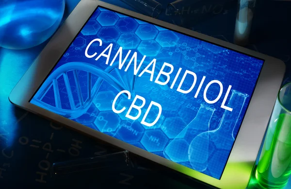 CBD (Cannabidiol) — Stok fotoğraf