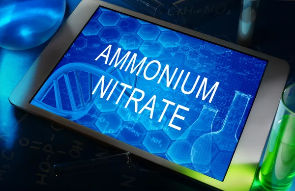 Ammonium nitrate — Stock Photo, Image