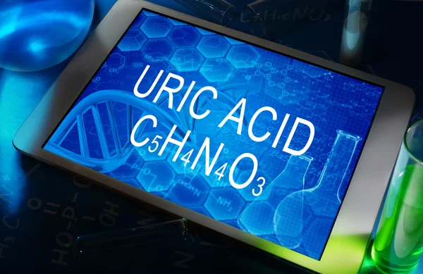 Acido urico — Foto Stock