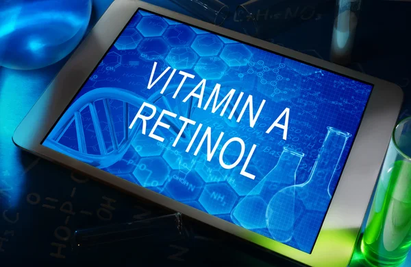 Vitamina A (retinolo ) — Foto Stock