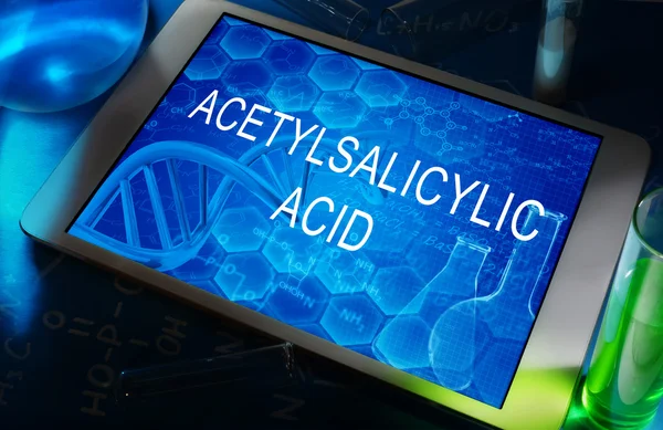 Acetylsalicylsäure — Stockfoto