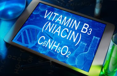 Niacin (Vitamin B3) clipart