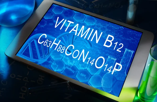 Витамин B12 — стоковое фото