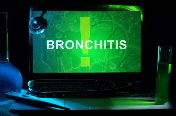 Bronquitis — Foto de Stock