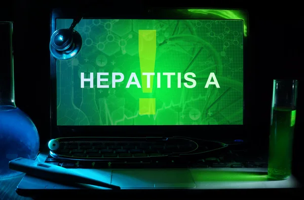 Hepatite A — Fotografia de Stock