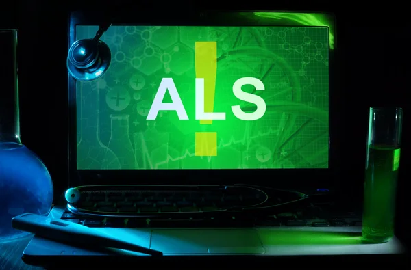 ALS - stwardnienie boczne zanikowe Zdjęcie Stockowe