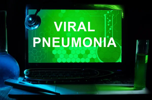 Viral pneumonia — Stock Photo, Image