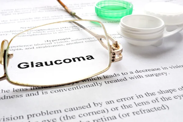 Glaucoma — Stock Photo, Image