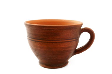 Geleneksel kil kupa beyaz arka plan üzerinde.