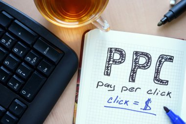 Kelime Ppc ödemek-de tıkırtı kavramı ile not etmek.